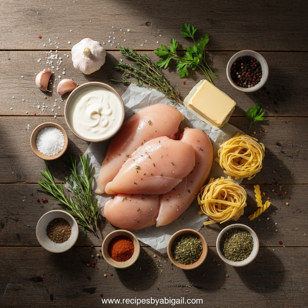 Ultimate Creamy Cowboy Butter Chicken Pasta: Easy One-Pan Dinner Recipe 2 Ingredients for creamy cowboy butter chicken pasta
