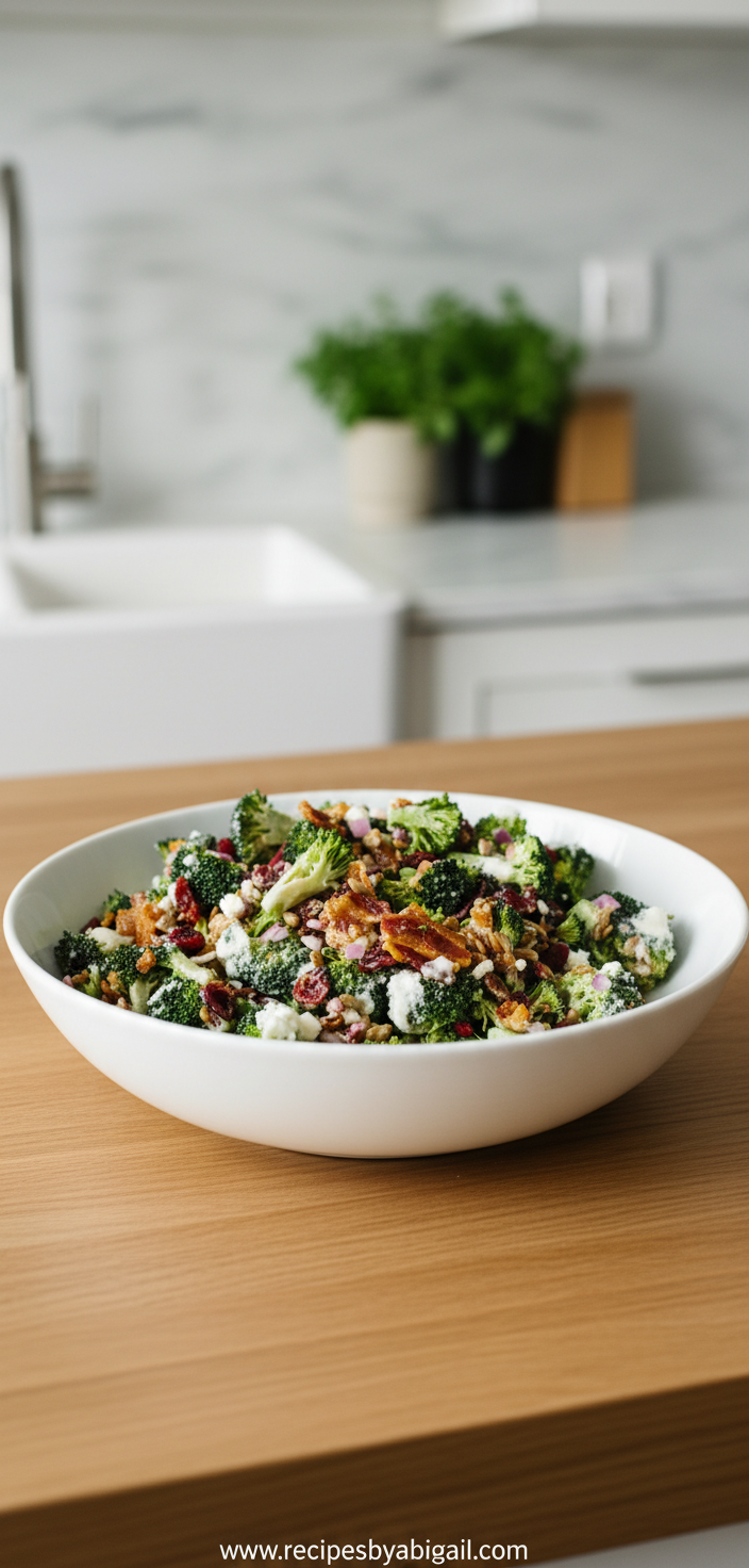 Easy Healthy Broccoli Salad with Greek Yogurt Dressing: The Ultimate Crunchy Side Dish 7 easy-healthy-broccoli-salad-recipe_feature