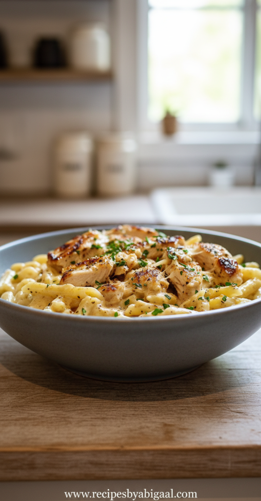 irresistible-creamy-rotisserie-chicken-pasta-recipe_feature