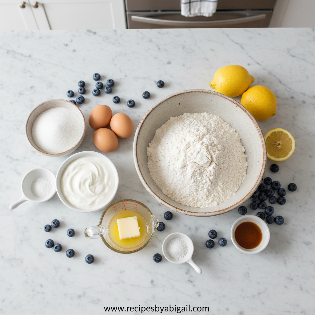 Ultimate Lemon Blueberry Yogurt Loaf Recipe: Moist Bakery-Style Quick Bread 2 Ingredients for lemon blueberry yogurt loaf