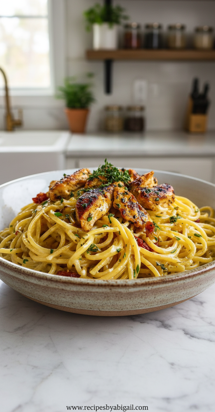 Ultimate Monterey Chicken Spaghetti Recipe: Cheesy Chicken Pasta Casserole 1 Delicious Monterey chicken spaghetti casserole with melted cheese