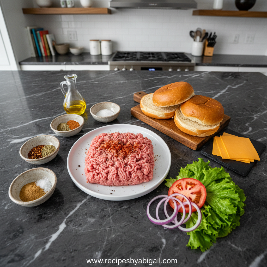 Ultimate Juicy Ground Turkey Burger – Healthy & Easy Recipe 2 Ingredients for Juicy Ground Turkey Burger