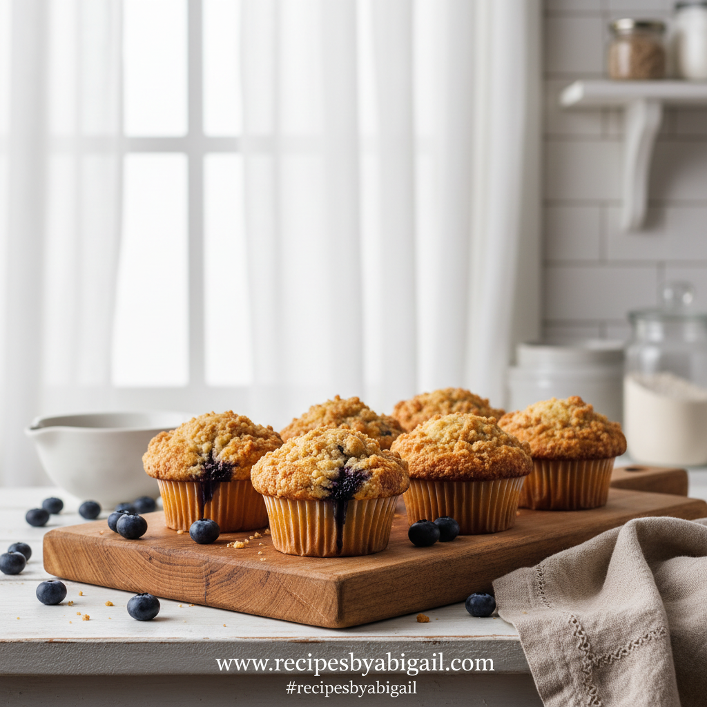 Ultimate Blueberry Muffins With Crumble Top Recipe 1 Blueberry muffins with crumble top