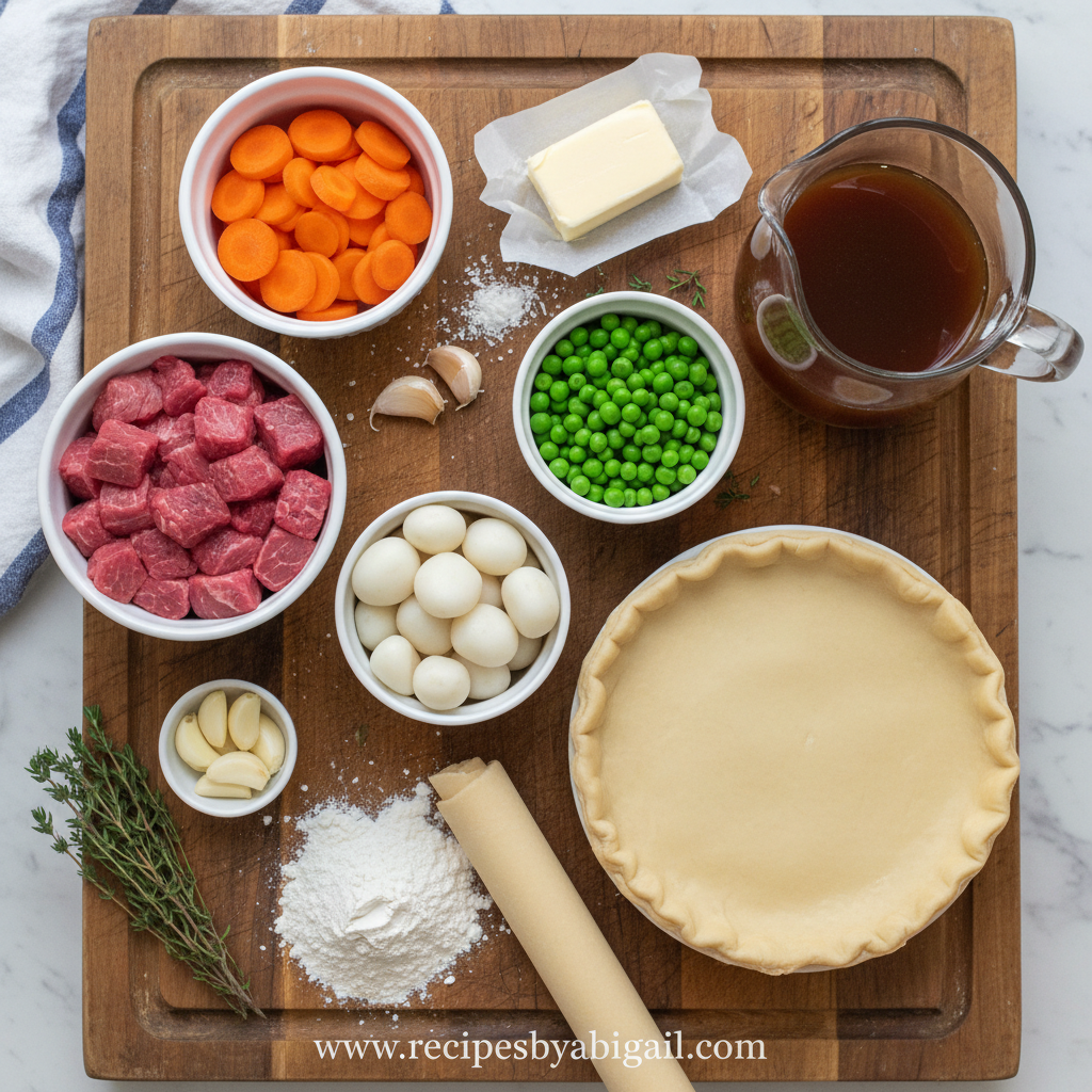 Timeless Classic Beef Pot Pie Recipe – Authentic & Comforting 2 Ingredients for Classic Beef Pot Pie