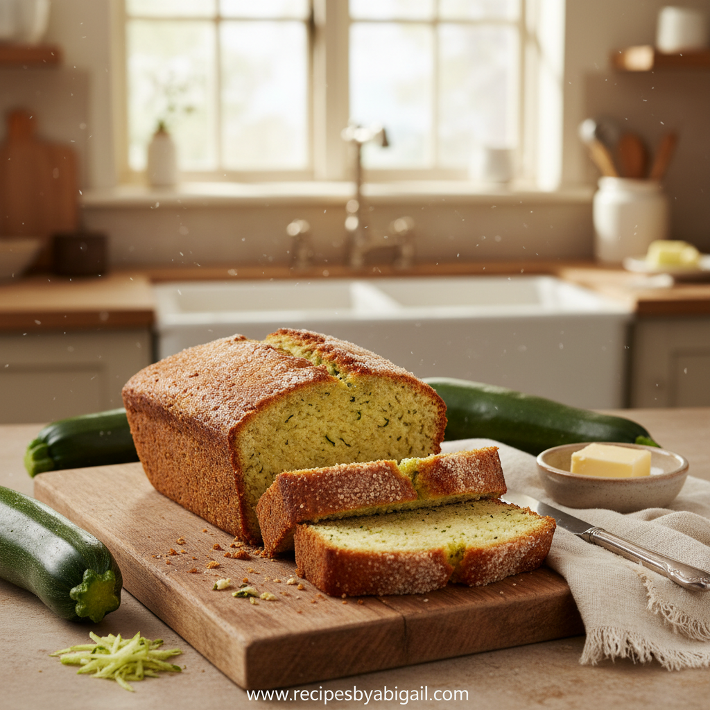 Mom’s Secret Moist Zucchini Bread