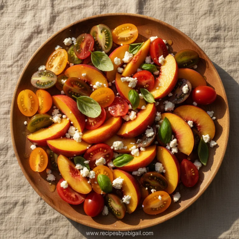 peach-salad-with-heirloom-tomatoes---summer-dinner-recipes---salad-recipes_feature