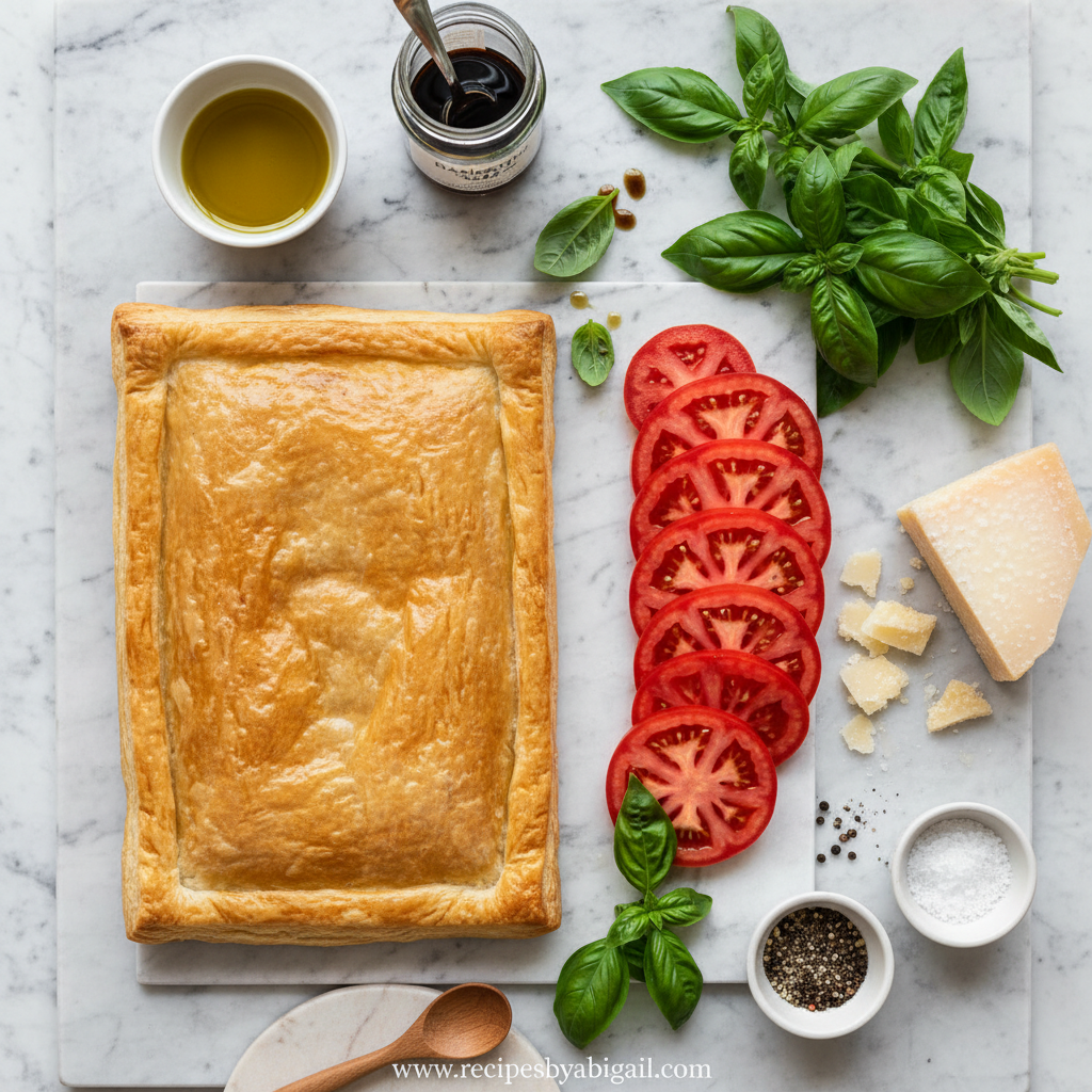 Easy Tomato Puff Pastry Tart: A Flaky and Savory Delight 2 Ingredients for Tomato Puff Pastry Tart
