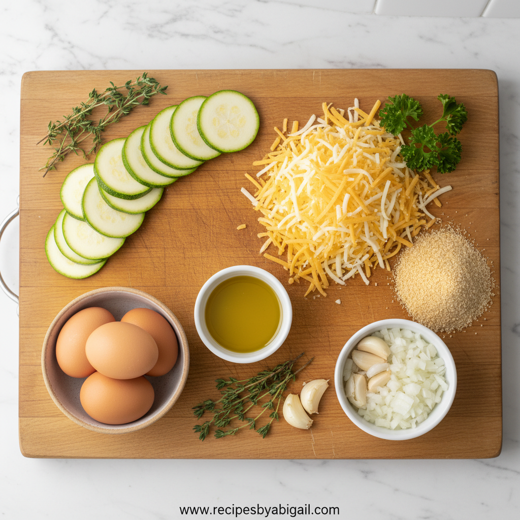 Garden Zucchini Casserole: A Flavorful Fresh Veggie Bake 2 Ingredients for Garden Zucchini Casserole