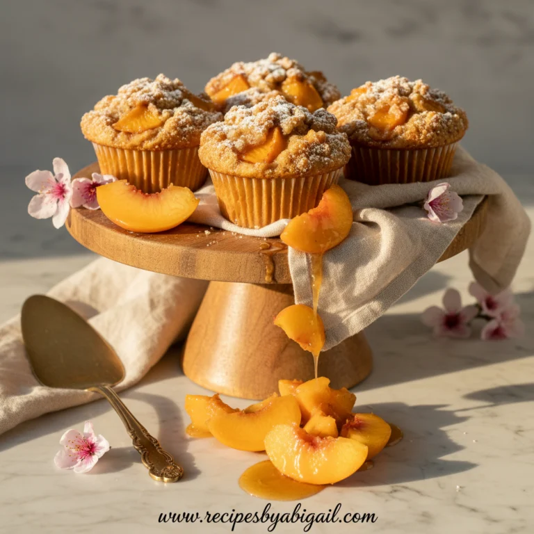 Heavenly Peach Cobbler Cupcakes: A Sweet Summer Delight 8 heavenly-peach-cobbler-cupcakes-recipe--sweet-summer-joy_feature
