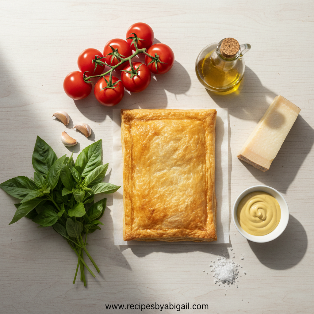 Easy Tomato Puff Pastry Tart: A Flaky and Savory Delight 2 Ingredients for Tomato Puff Pastry Tart